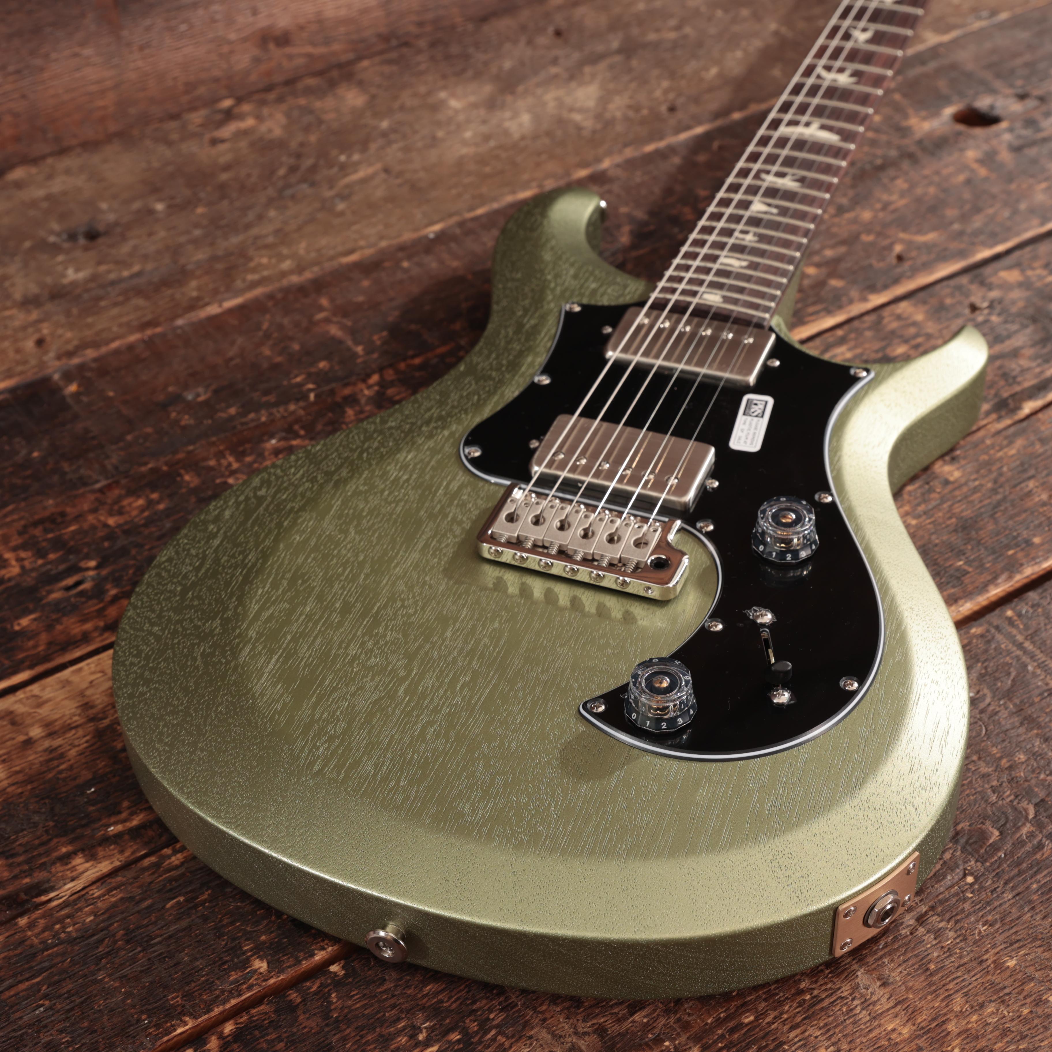 PRS S2 Standard 24 Satin Electric Guitar in Mavis Mint Metallic